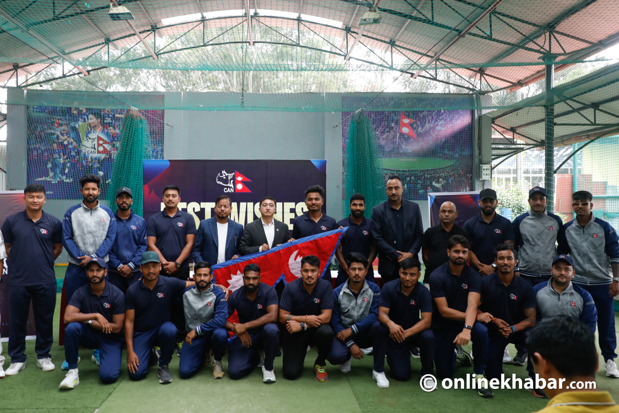 आयो नेपाली क्रिकेट खेलाडीको भिसा, सोमबार यूएई प्रस्थान गर्ने