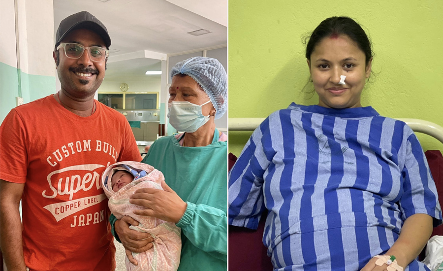 विजय बराल दम्पतीलाई दोस्रो सन्तान लाभ