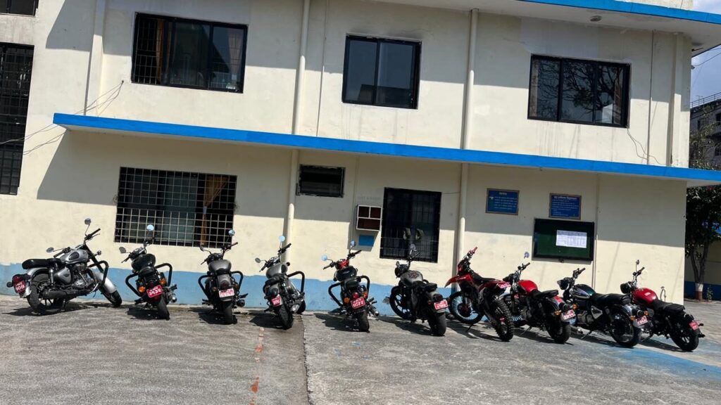 पोखरामा अपरेसन ३६५ कडाइ: ध्वनी प्रदूषण फैलाउने थप १० मोटरसाइकल नियन्त्रणमा